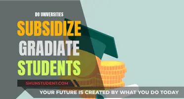 Universities Subsidies for Graduate Students: Who Benefits?