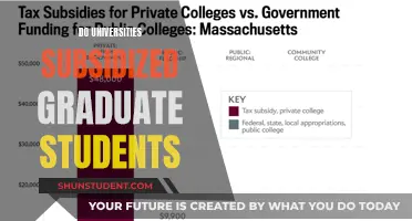 The Cost of Graduate School: Subsidies and Support