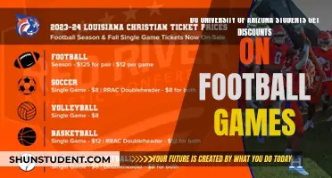 UA Students: Get Discounted Football Tickets?