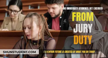 University Students and Jury Duty Exemptions