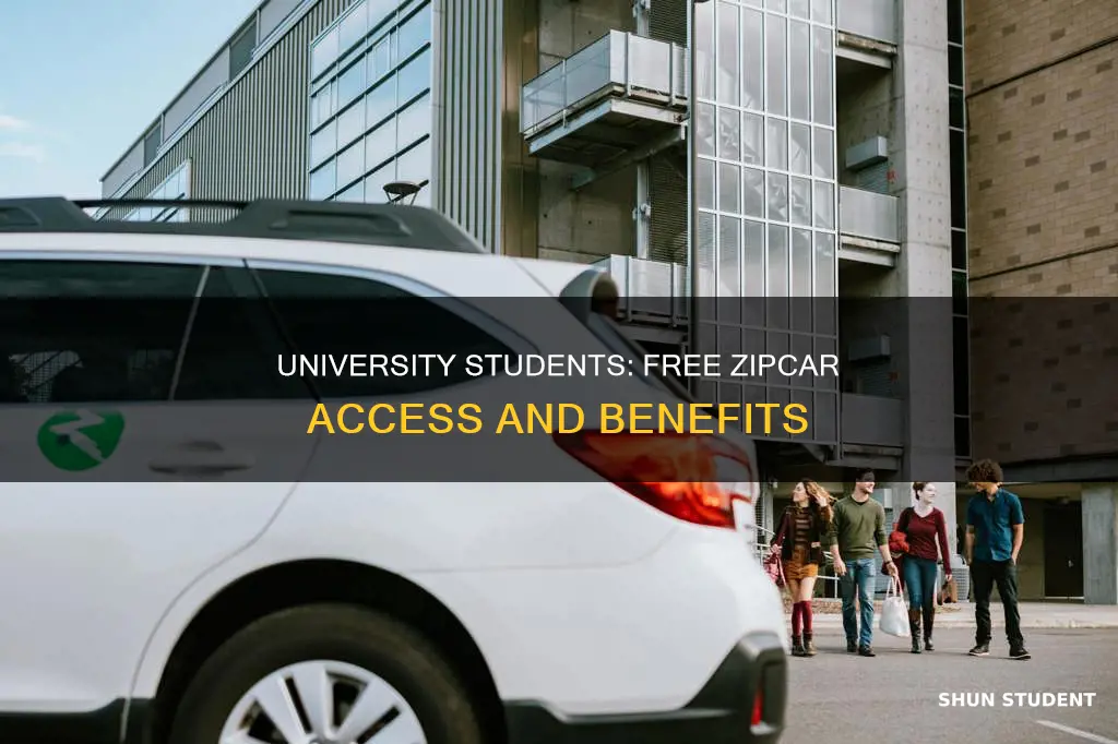 do university students get free zipcar