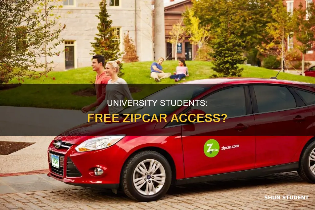 do university students get free zipcar