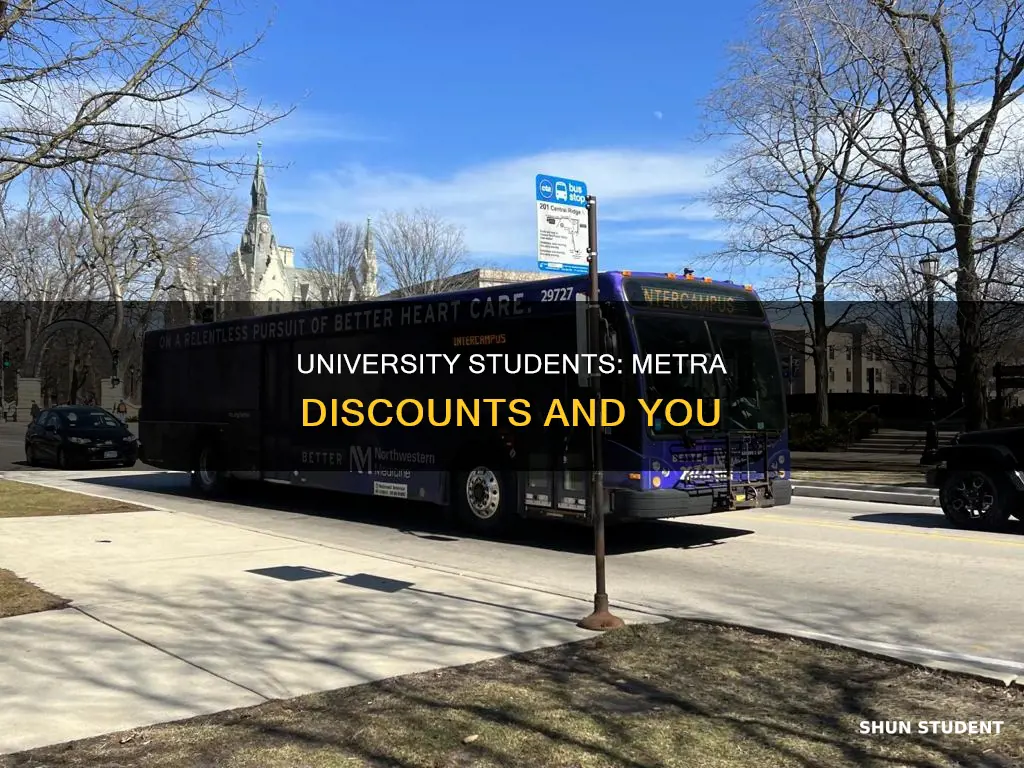 do university students get metra student discount