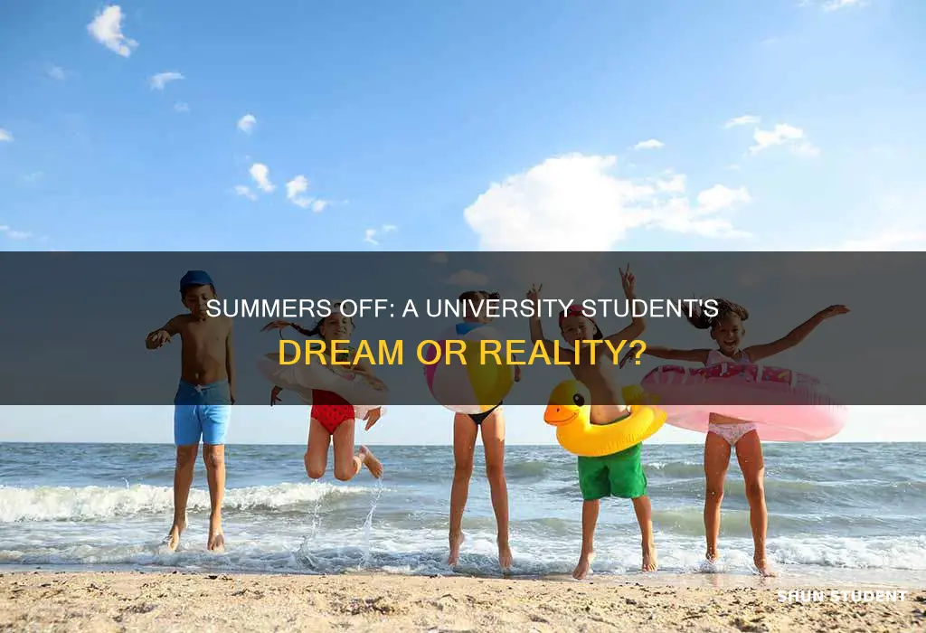 do university students get summers off