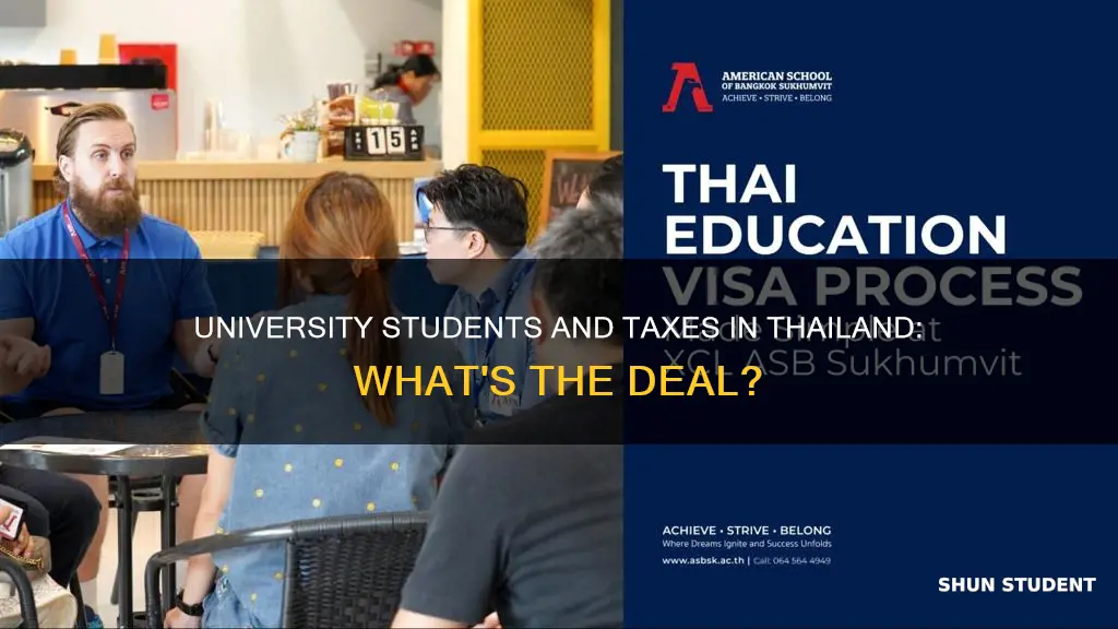 do university students get taxed in thailand