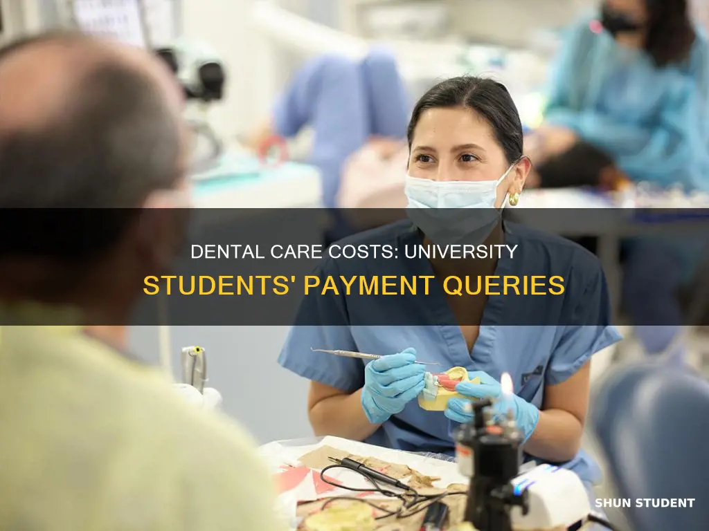 do university students have to pay for dental care