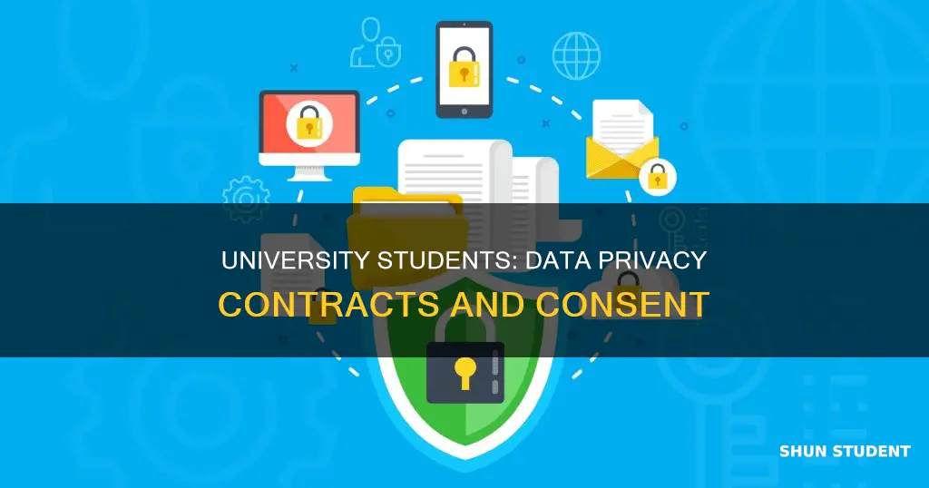 do university students sign contracts to give up data