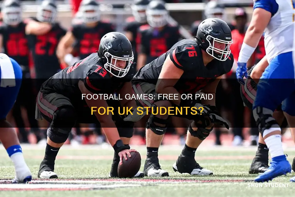 do unk students have to pay for football games