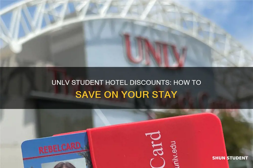 do unlv students get discounts on hotels