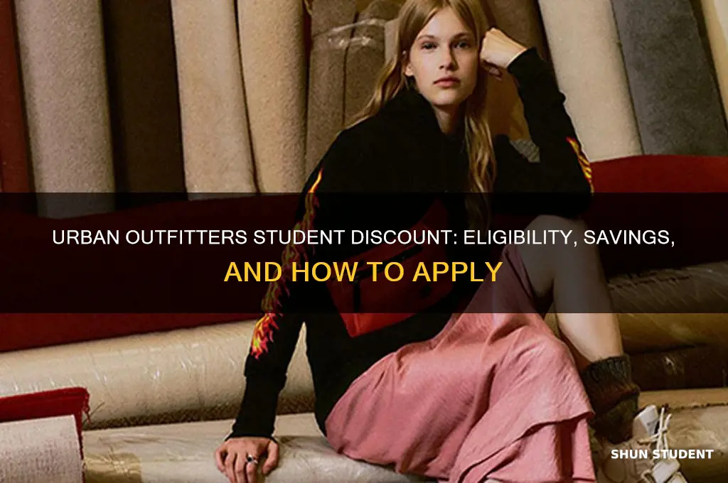 do urban outfitters accept student discount