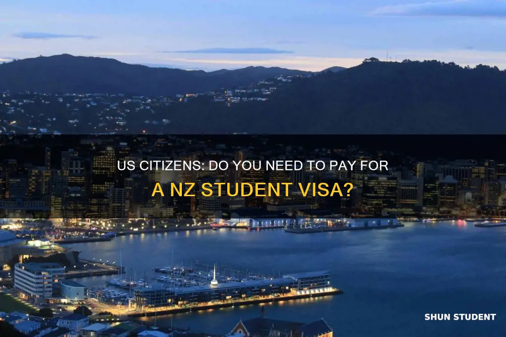 do us citizens pay for a nz student visa