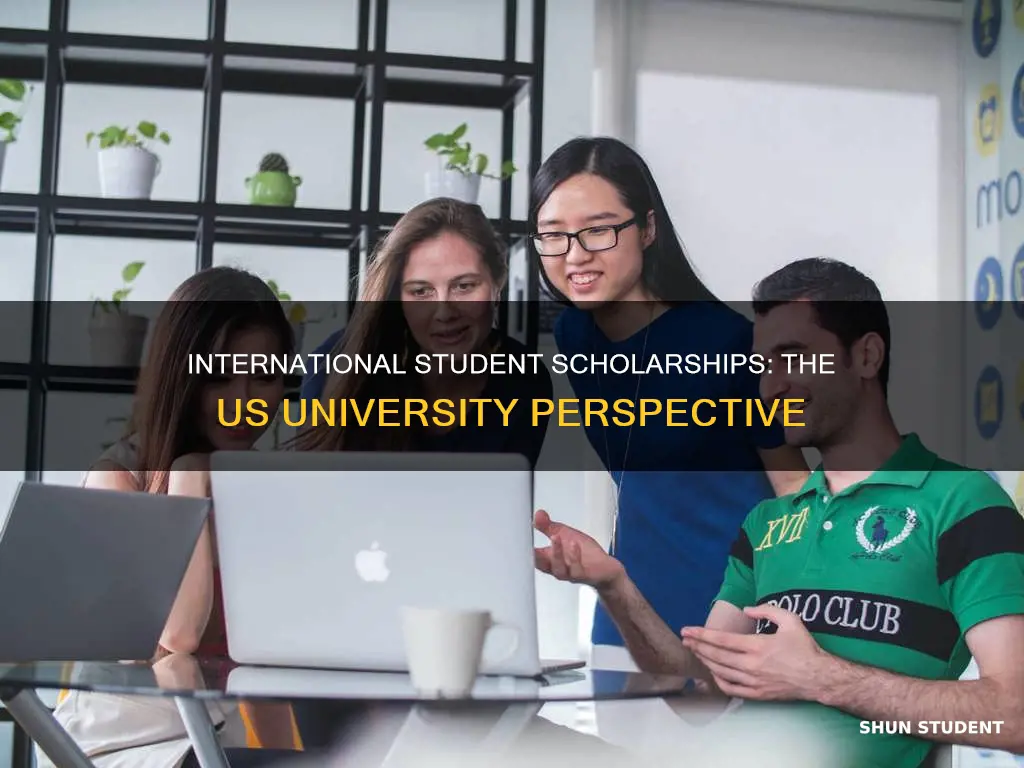 do us universities give scholarships to international students
