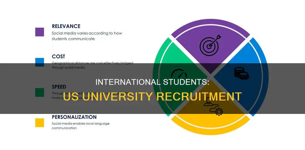 do usa university recuirte international undergraduate student