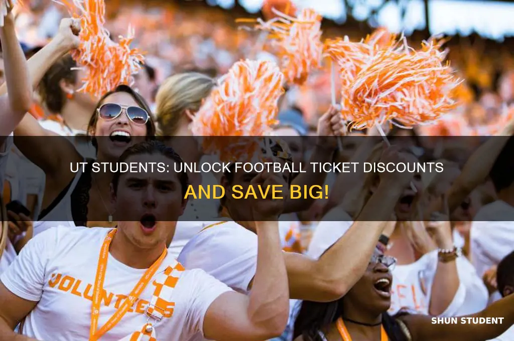 do ut students get discounts on football tickets