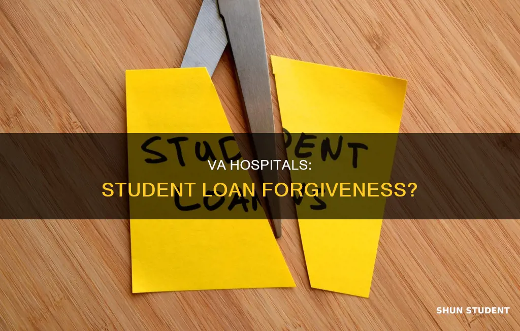 do va hospitals pay off student loans