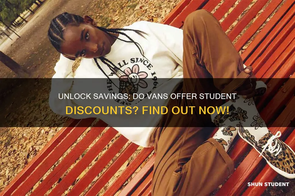 do vans do student discount