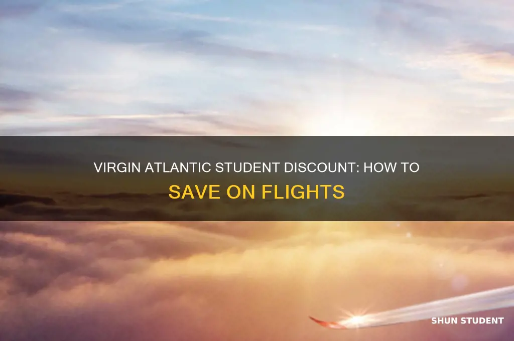do virgin atlantic do student discount