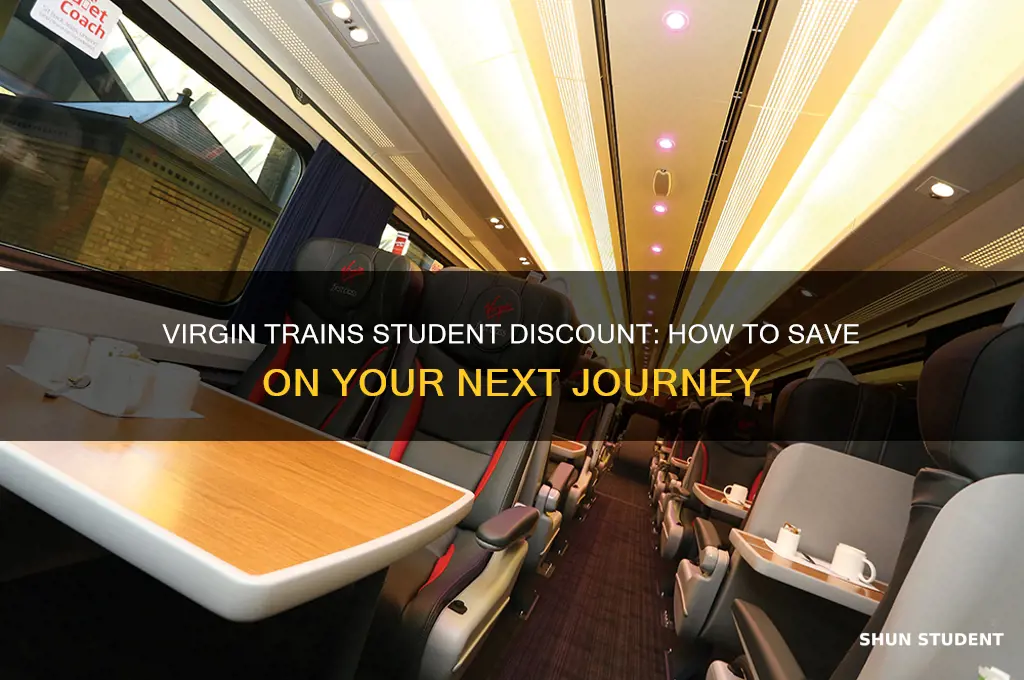 do virgin trains do student discount