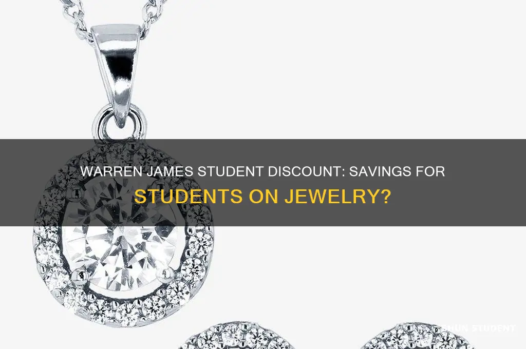 do warren james do student discount
