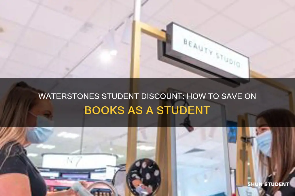 do waterstones do student discount