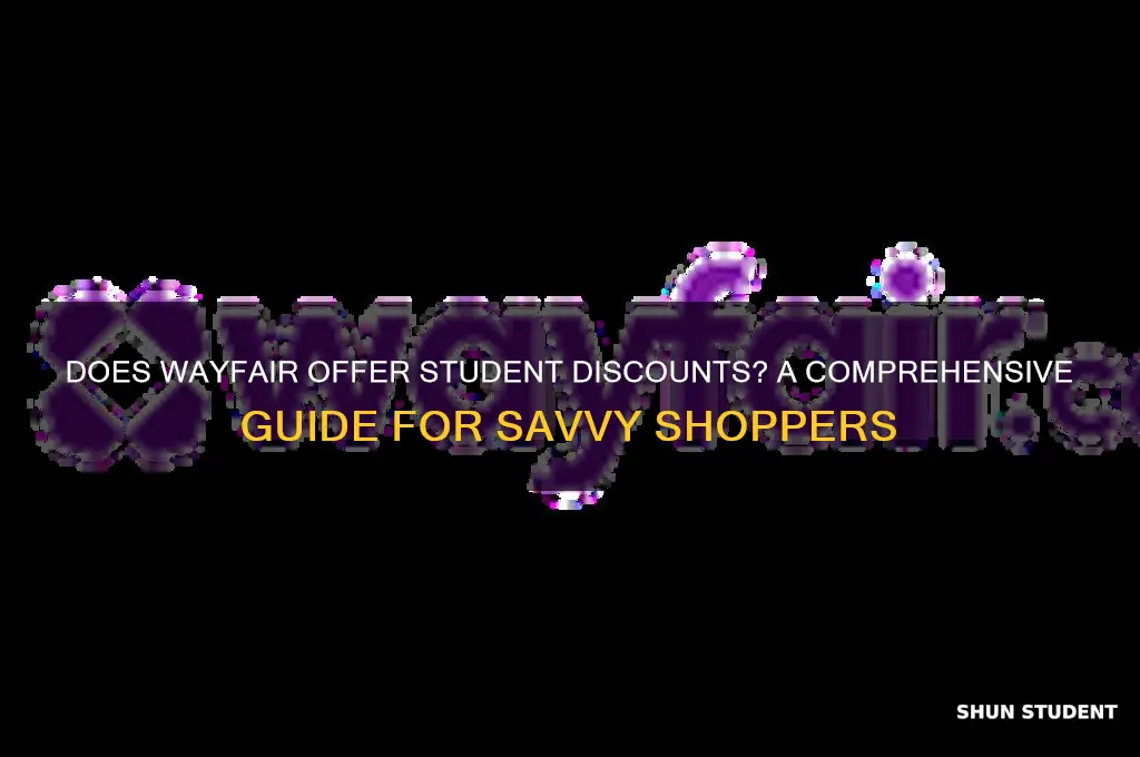 do wayfair do student discount