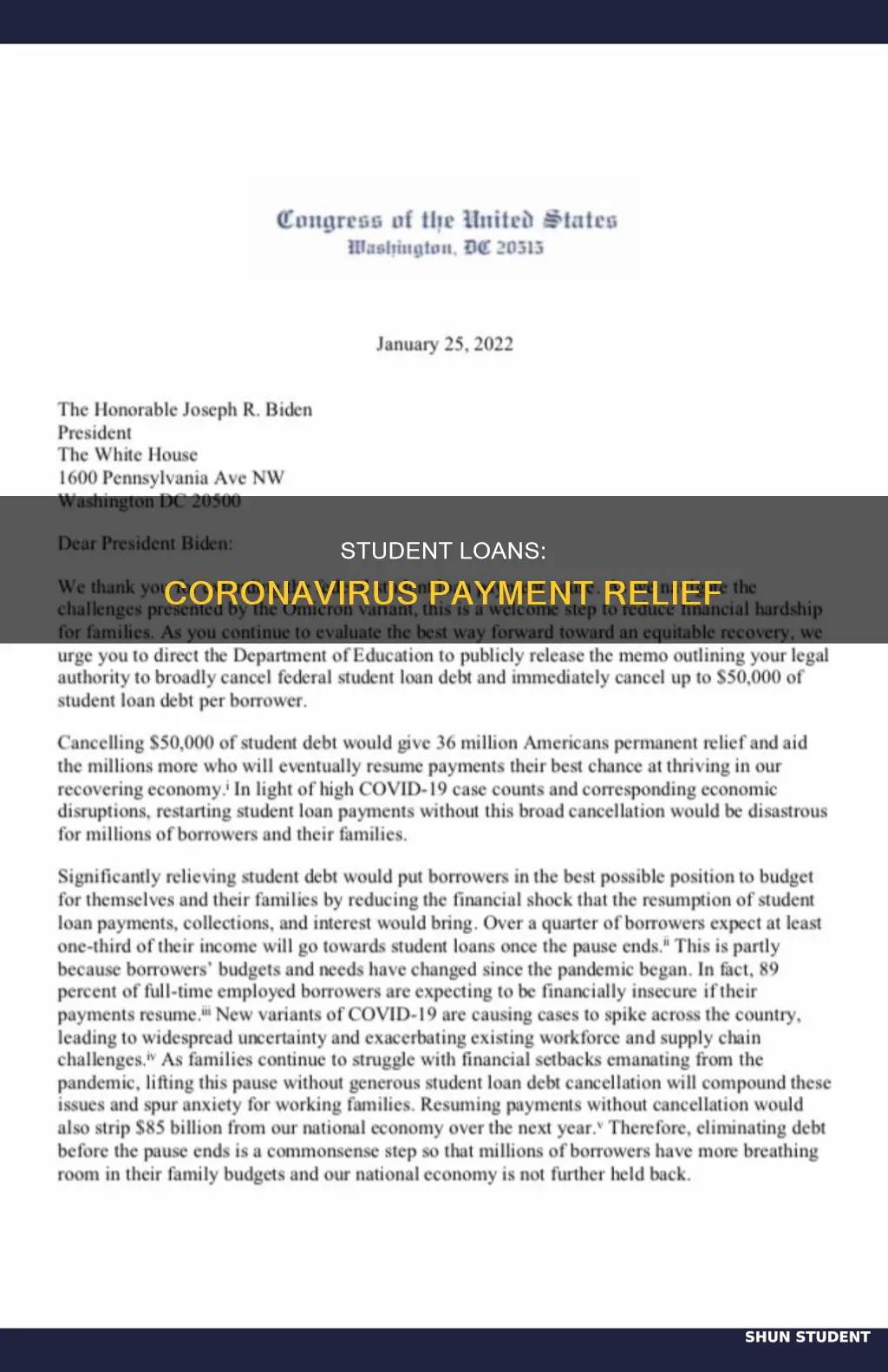 do we have to pay student loans during coronavirus