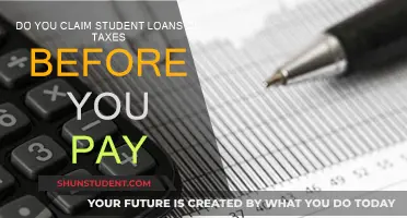 Student Loan Interest: Claiming Tax Deductions Before Repayment