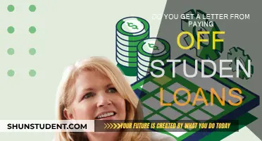 Student Loan Payoff: A Letter of Congratulations