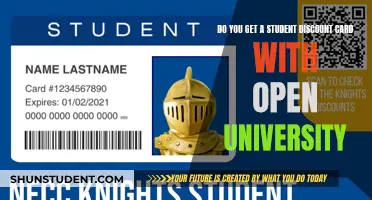 Open University Student Discount Card Benefits