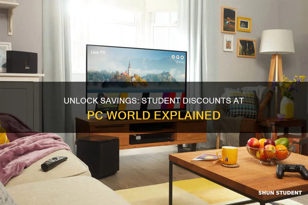 do you get a student discount in pc world
