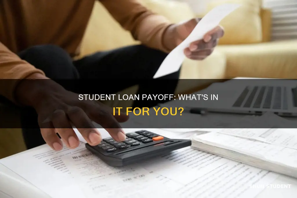 do you get anything when you pay off student loans