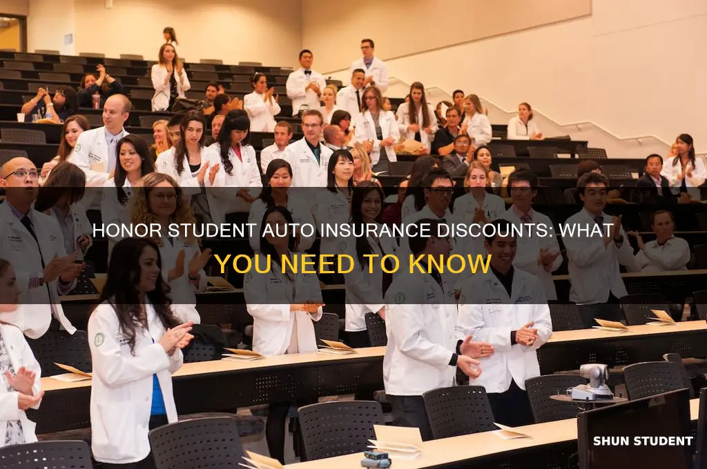 do you get auto ins discount for being honor student