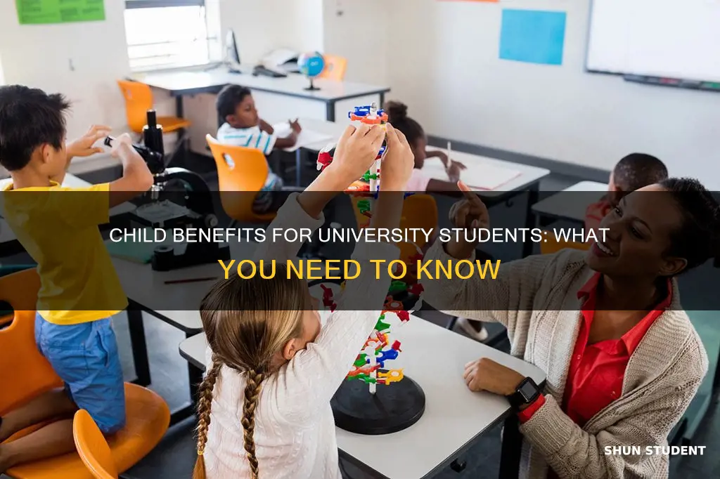 do you get child benefit for university students