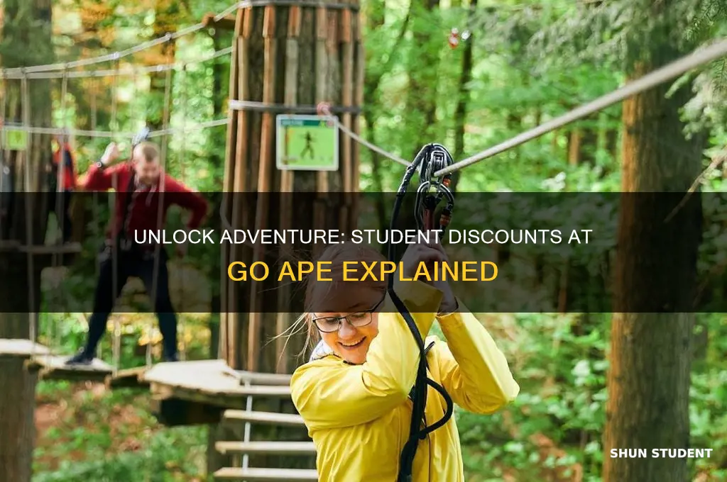 do you get student discount at go ape