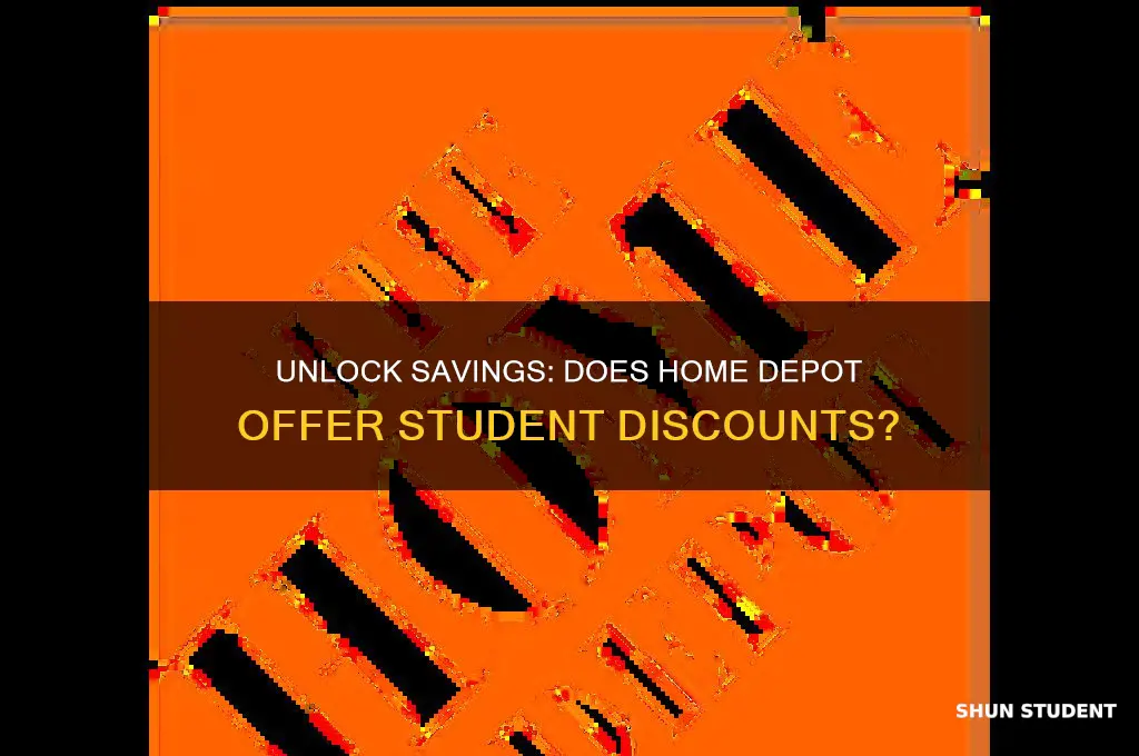 do you get student discount at homedepot