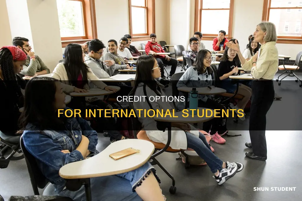 do you have any credit international student