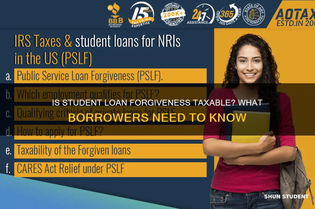 do you have to claim student loan forgiveness on taxes