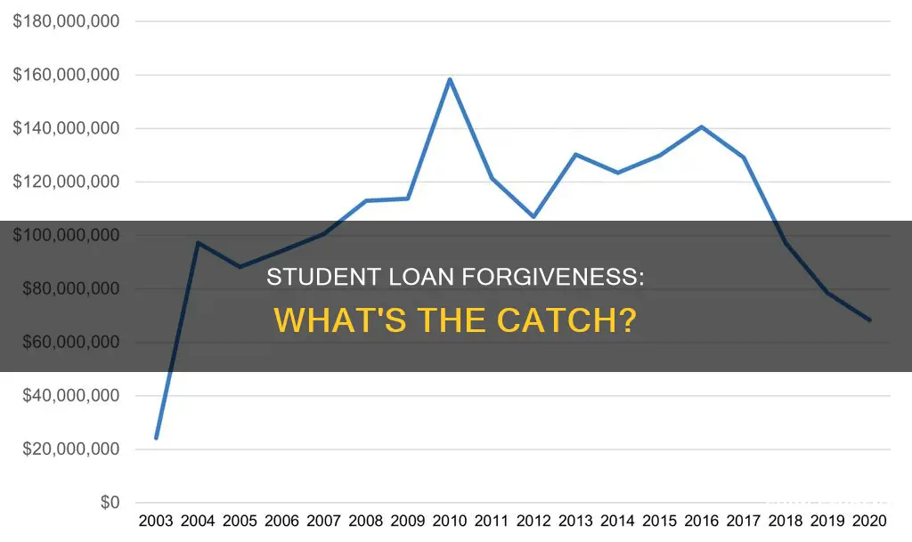 do you have to pay back student loan forgiveness