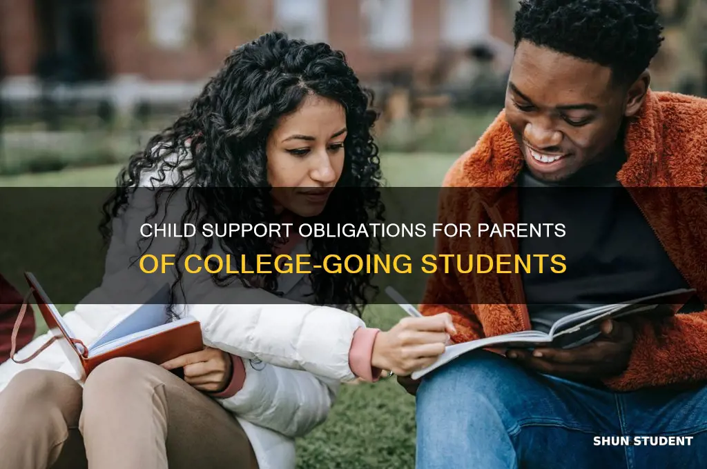 do you have to pay child support for college students