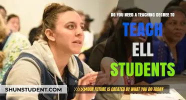 Teaching ELL Students: Is a Teaching Degree Necessary?