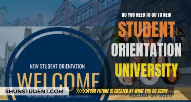 Why Attend University Orientation?