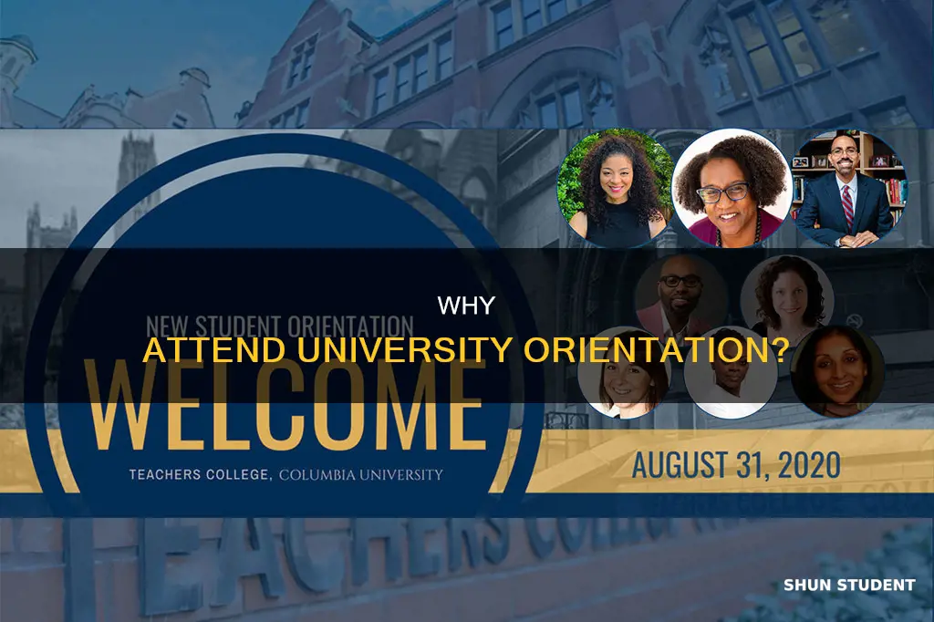 do you need to go to new student orientation university