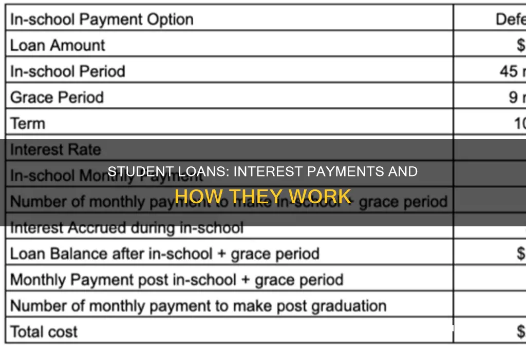 do you pay off interest first on student loans