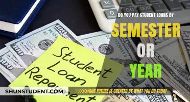 Student Loans: Semester or Yearly Payments?