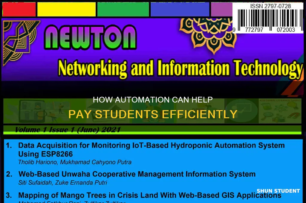 do you pay students with automated