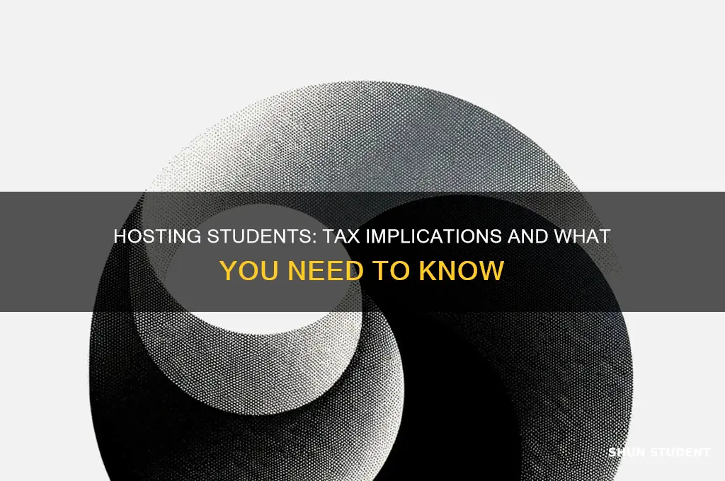 do you pay tax on hosting students