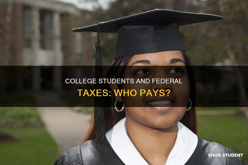 does a 20 year old college student pay federal taxes
