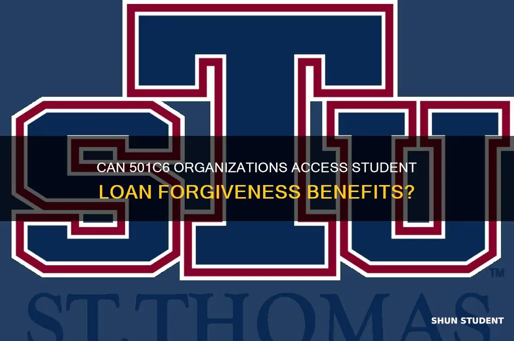 does a 501c6 qualify for student loan forgiveness