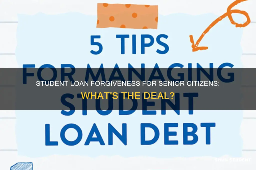 does a 62 yr old have to pay student loan