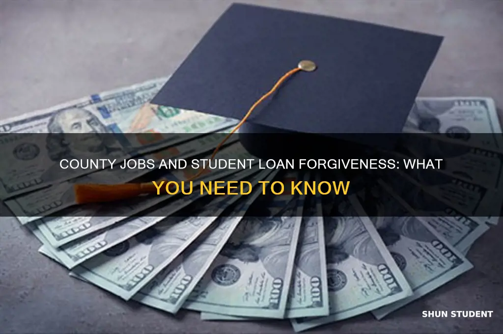does a county job count for student loan forgiveness